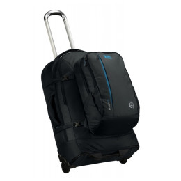 Maleta de viaje Vango Exodus 60+20 negro CarbideGray/VoltBlue