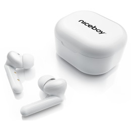 Auriculares Niceboy HIVE Pins blanco