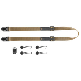 Correa Peak Design Leash marrón Coyote