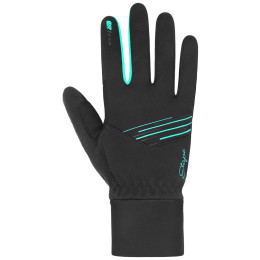 Guantes de mujer Etape Jasmine WS+ negro/turquesa Black/Mint