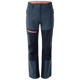 Pantalones de mujer Elbrus Rivor wo's azul oscuro MidnightNavy/AshRose