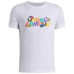 Camiseta funcional para niños Under Armour UA B Patch Pack Wm SS White blanco/negro White / / Black
