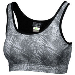 Sujetador deportivo Regatta Asana Bra Top gris Rockgreyprnt