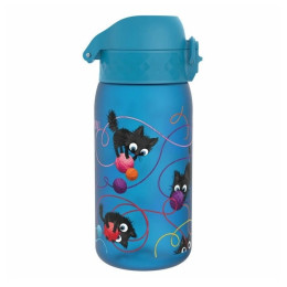 Botella para niños Ion8 Leak Proof Blue Cats 350ml