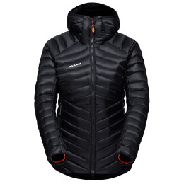 Chaqueta de mujer Mammut Broad Peak IN Hooded Jacket Women negro black 0001