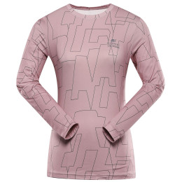 Camiseta de mujer Alpine Pro Lousa rosa claro pale mauve