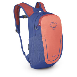 Mochila para niños Osprey Daylite Kids rosa/azul salmon pink/gentian blue