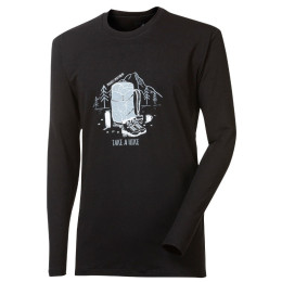 Camiseta de hombre Progress OS VANDAL "HIKE" 24DY negro Black