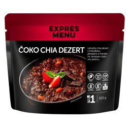 Postre Expres menu Postre de chocolate y chía – 300 g