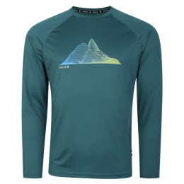 Camiseta de hombre Dare 2b Righteous III LS Tee azul MediteranGrn (L7W)