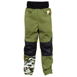 Pantalones softshell para niños WAMU Khaki khaki KHAKI
