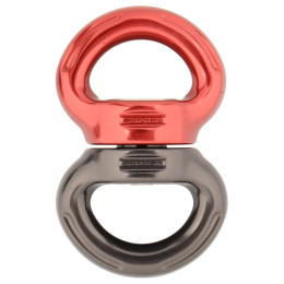 Eje giratorio DMM Axis Swivel Large gris/rojo Titanium/Red