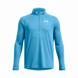 Camiseta funcional para niños Under Armour Tech 2.0 1/2 Zip-BLU azul claro Blue