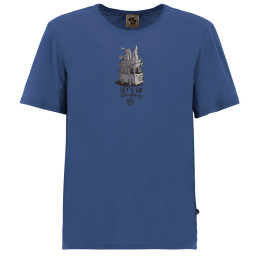 Camiseta de hombre E9 Golden azul oscuro Royalblue