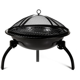 Pozo de fuego Regatta Firepit negro Black