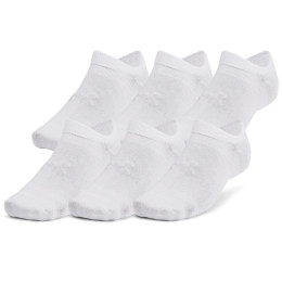 Calcetines Under Armour Essential No Show 6pk blanco wht