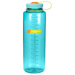 Botella Nalgene Wide Mouth 1500 ml Sustain turquesa Cerulean