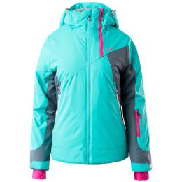 Chaqueta de mujer Brugi 2AKB azul claro LightBlue/Gray/Pink