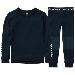 Juego funcional para niños Helly Hansen K Lifa Merino Set Navy azul oscuro 596 Navy