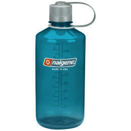 Botella Nalgene Narrow Mouth 1l azul TroutGreen