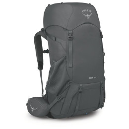 Mochila de senderismo Osprey Rook 50 gris dark charcoal/silver lining