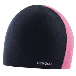 Gorro Devold Sport Cap negro/rosa