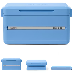 Caja de refrigeración Coleman Snap-N-Go 55QT azul claro Daydream