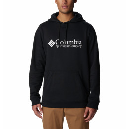 Sudadera de hombre Columbia CSC Basic Logo Hoodie negro mate Black, CSC Retro Logo