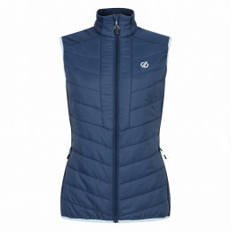 Chaleco de mujer Dare 2b Liven Gilet azul oscuro MoonLt Denim