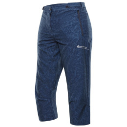 Pantalones de tres cuartos para mujer Alpine Pro Hyda 2 azul