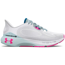 Zapatillas de carrera para mujer Under Armour W HOVR Machina 3 blanco White / Breaker Blue / Electro Pink