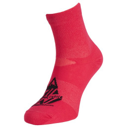 Calcetines Silvini Enduro Orino rojo fuchsia-black