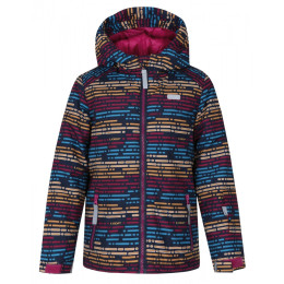 Chaqueta de invierno para niños Loap Zengo rosa Pink