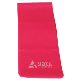 Cinta elástica de goma Yate Fitband 120 cm rigidez media