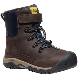 Botas de invierno para niños Keen Kanibou Wp Youth marrón java/naval academy