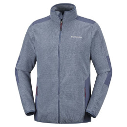 Sudadera de hombre Columbia Tough Hiker Full Zip Fleece azul/gris DarkMountain