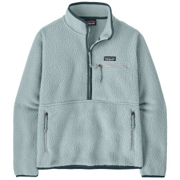 Sudadera de mujer Patagonia Retro Pile Marsupial azul claro Virtually Blue