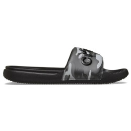 Pantuflas de hombre Crocs Crocs All Day Camouflage Slide negro/gris Black/Grey