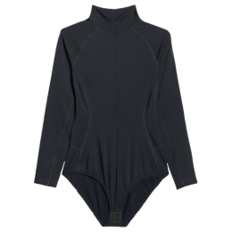 Camiseta funcional de mujer 4F Brushed Underwear F092 negro DEEP BLACK