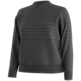 Jersey de mujer Smartwool Women's Summit Crew Sweater gris Charcoal