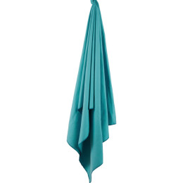 Toalla de secado rápido LifeVenture SoftFibre Trek Towel azul claro teal