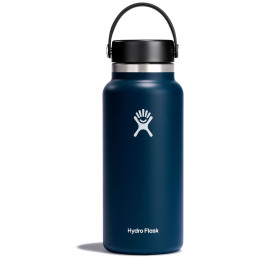 Botella térmica Hydro Flask Wide Mouth 32 oz azul/blanco indigo