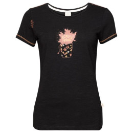 Camiseta de mujer Chillaz Gandia Girls Talk Chalk negro black