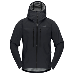 Chaqueta de hombre Norrona trollveggen Gore-Tex Pro light Jacket negro Caviar Black