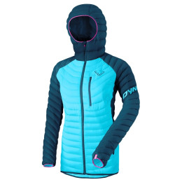Chaqueta de mujer Dynafit Radical Dwn W Hood Jkt azul Petrol
