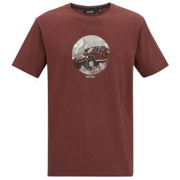 Camiseta de hombre Regatta Cline IX burdeos DkCherryJeep