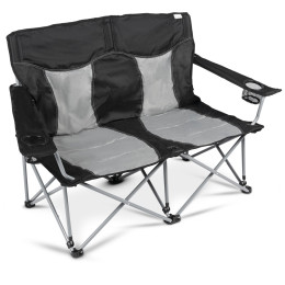 Sillón Kampa Lofa Double negro/gris Fog