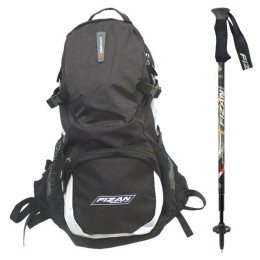 Bastones de senderismo Fizan Compact Combi negro