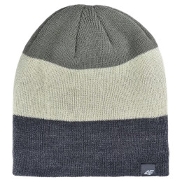 Gorro de invierno para hombre 4F Cap M510 gris/verde MULTICOLOUR 1 MELANGE