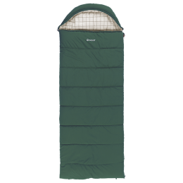 Saco de dormir tipo manta Outwell Camper Prime verde oscuro Green